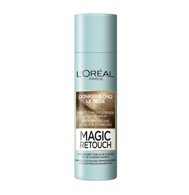 L'Oréal Paris Coloration Magic Retouch 2 Uitgroei Camoufleerspray - Donkerblond L'Oréal Paris Coloration Magic Retouch 2 Uitgroei Camoufleerspray - Donkerblond