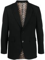 ERALDO blazer boutonné à revers crantés - Noir