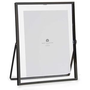 Giftdecor Fotolijstje voor 15 x 20 cm foto - zwart - metaal - Modern - frame 20 x 25 cm   -