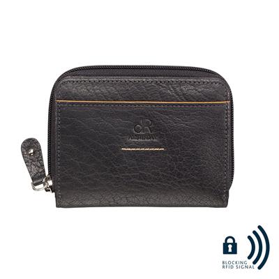 dR Amsterdam Icon Dames Portemonnee RFID Zwart