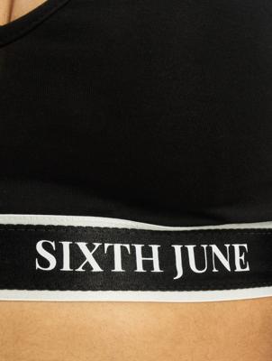 Sixth June / Longsleeve New Bands Crop in zwart Sixth June / Longsleeve New Bands Crop in zwart
