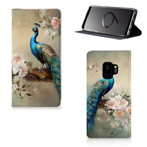 Hoesje maken voor Samsung Galaxy S9 Vintage Pauwen