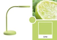 MAUL bureaulamp LED Joy op voet, warmwit licht, lime green - thumbnail