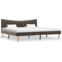 vidaXL Bedframe kunstleer antraciet 180x200 cm