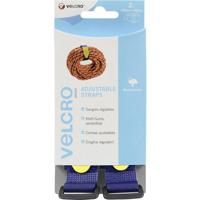 VELCRO® VEL-EC60327 Klittenband Met riem Haak- en lusdeel (l x b) 920 mm x 25 mm Blauw 2 stuk(s)