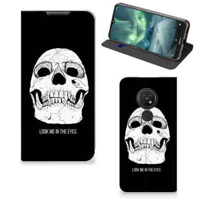 Mobiel BookCase Nokia 6.2 | 7.2 Skull Eyes