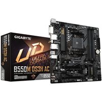 Gigabyte B550M DS3H AC AMD B550 Socket AM4 micro ATX - thumbnail