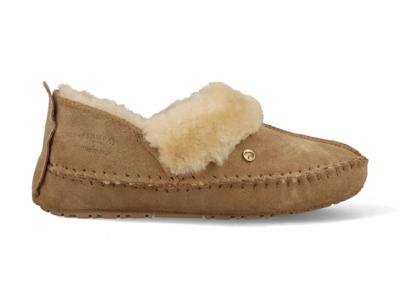 Warmbat Pantoffels Barrine BAR341026 Camel Bruin-36  maat 36