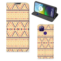 Motorola Moto G9 Power Hoesje met Magneet Aztec Yellow