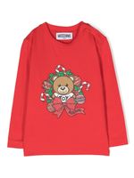 Moschino Kids t-shirt Teddy Bear à imprimé graphique - Rouge - thumbnail