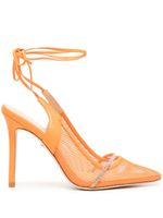 Dee Ocleppo escarpins Brenda 105 mm en cuir - Orange - thumbnail