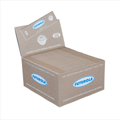 Futurola Futurola Brown Blue King Size - 50 stuks