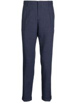 Paul Smith pantalon en laine à coupe slim - Bleu - thumbnail