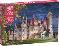 Castle in Moszna Puzzel 1000 Stukjes