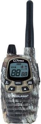 Midland G7 PRO Mimetic twee-weg radio 69 kanalen 446.00625 - 446.09375MHz (PMR), 433.075 - 434.775MHz (LPD) Camouflage
