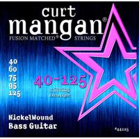 Curt Mangan Nickel Wound 40-125 Light 5-String snarenset voor 5-snarige elektrische basgitaar - thumbnail