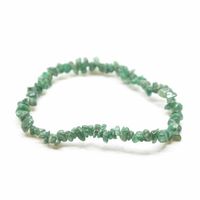 Edelsteen Splitarmband Groene Jade (18 cm) - thumbnail