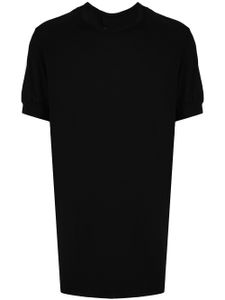 Boris Bidjan Saberi t-shirt à bords francs - Noir