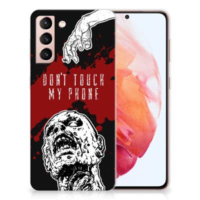 Samsung Galaxy S21 Silicone-hoesje Zombie Blood Samsung Galaxy S21 Silicone-hoesje Zombie Blood