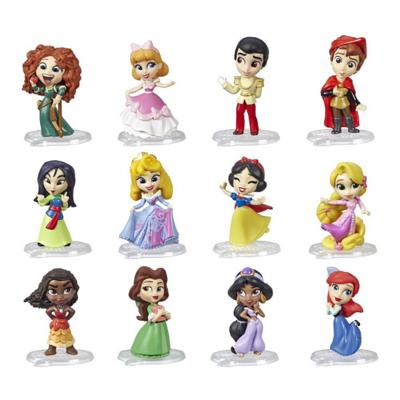 Disney verzamelfiguur Princess Comics meisjes 5 cm 4 delig