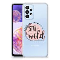 Samsung Galaxy A23 Telefoonhoesje met Naam Boho Stay Wild