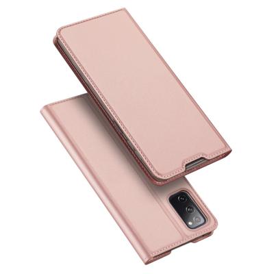 Dux Ducis - pro serie slim wallet hoes - Samsung Galaxy S20 FE - Rose Goud