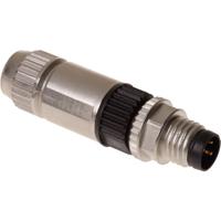 Harting 21 02 151 1305 Sensor/actuator connector, niet geassembleerd M8 Aantal polen: 3 Stekker, recht 1 stuk(s)