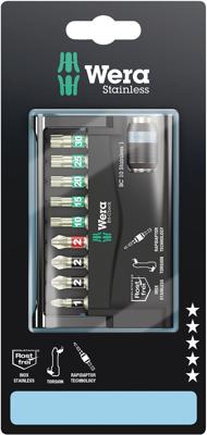 Wera BC 10/9 05073630001 Bitset 10-delig Kruiskop Phillips, Kruiskop Pozidriv, Binnen-Torx
