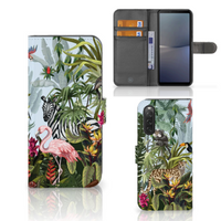 Telefoonhoesje met Pasjes voor Sony Xperia 10 V Jungle