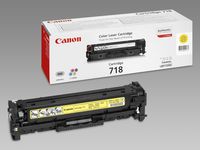 Canon CRG-718 Y tonercartridge 1 stuk(s) Origineel Geel - thumbnail