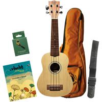 BumbleBee BUS50 Soprano Ukulele Pack NL sopraan ukelele starterset met Nederlandstalig boekje