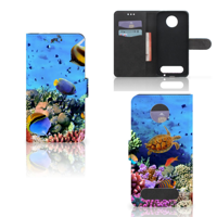 Motorola Moto Z2 Force Telefoonhoesje met Pasjes Vissen