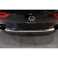 RVS Bumper beschermer passend voor Volkswagen Golf VIII Variant 2020- 'Ribs' AV235689 - thumbnail