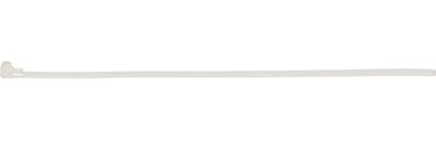 Max Hauri 136686 Kabelbinder 300 mm 7.5 mm Wit Hersluitbaar, Flexibel 20 stuk(s)