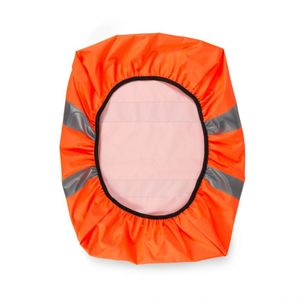 DICOTA Hi-Vis Rugzak-regenhoes Oranje Polyester