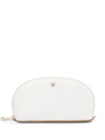 Aspinal Of London petite trousse de toilette en cuir - Blanc