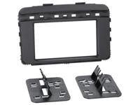 2-DIN Paneel Kia Sorento 2015-2018 Kleur: Zwart