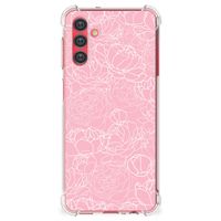 Samsung Galaxy A13 5G | A04s Case White Flowers