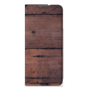 OnePlus Nord CE 2 5G Book Wallet Case Old Wood