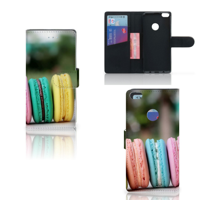 Huawei P8 Lite 2017 Book Cover Macarons