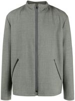 Boglioli veste en laine vierge à fermeture zippée - Gris