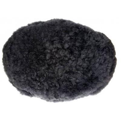 HZB zadeldekje rokzadel 22 x 18 cm schapenvacht grijs