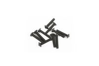 M2.6x12mm Hex Socket Button Head (Black) (10pcs) (AX31195)