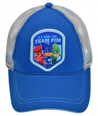 Disney basketbalpet PJ Masks jongens katoen blauw maat 52