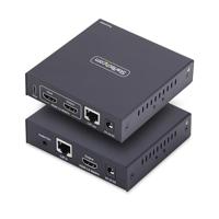 StarTech.com HDMI KVM Extender Over IP Netwerk, 4K 60Hz, Zonder Drivers, HDMI en USB Over Ethernet/CAT6, AVoIP, Tx/Rx Kit