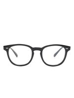 Oliver Peoples lunettes de vue Kisho à monture carrée - Noir