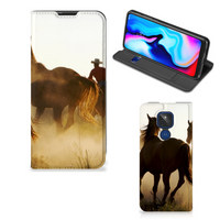 Motorola Moto G9 Play Hoesje maken Design Cowboy - thumbnail