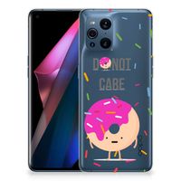 OPPO Find X3 | X3 Pro Siliconen Case Donut Roze - thumbnail