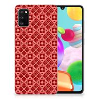 Samsung Galaxy A41 TPU bumper Batik Rood - thumbnail