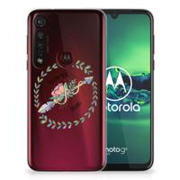 Motorola Moto G8 Plus Telefoonhoesje met Naam Boho Dreams